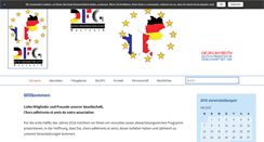 Desktop Screenshot of dfg-bayreuth.de